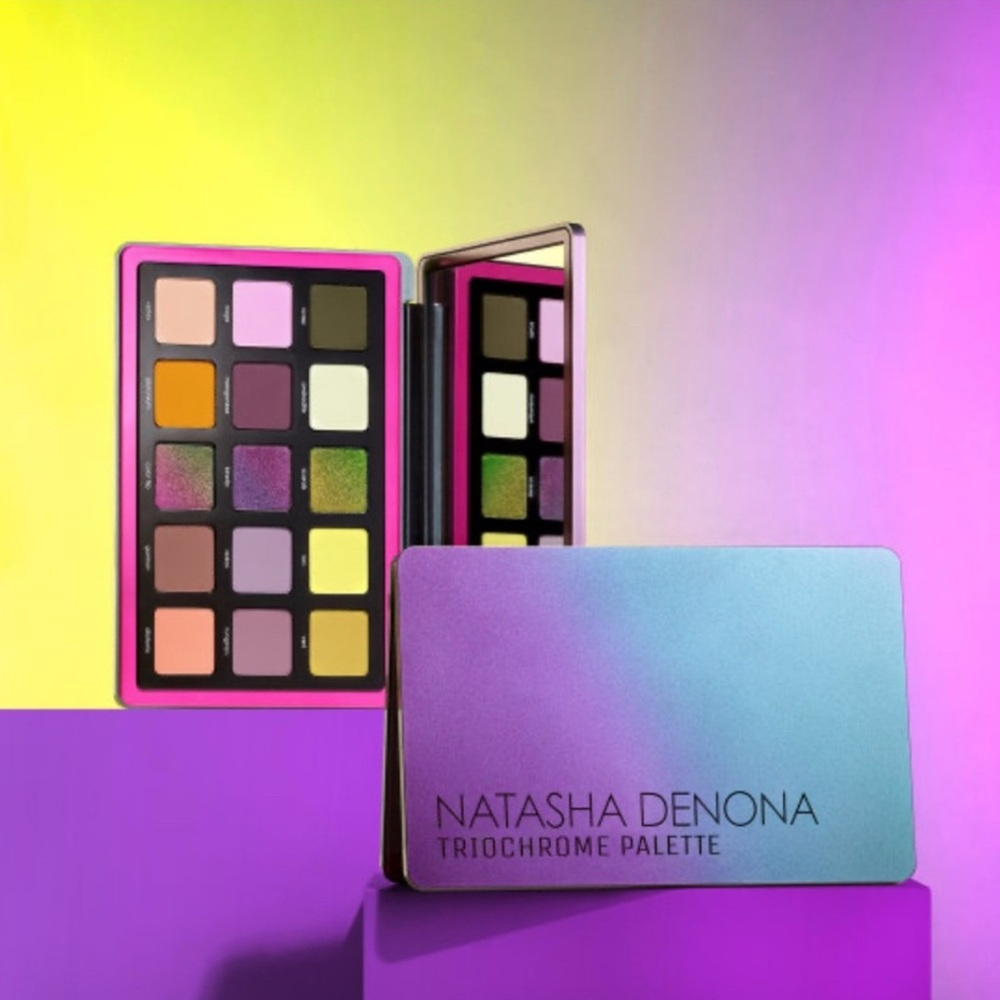 Natasha Denona Triochrome Palette - Vibrant Multi-Color Eyeshadow